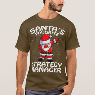Navidades De Camisetas Del Gestor De Estrategia Fa