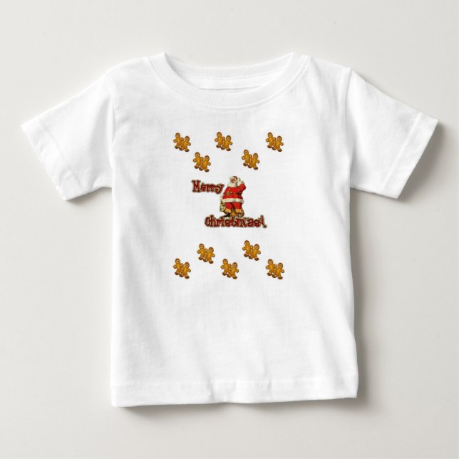 Navidades de camisetas para bebés (Anverso)