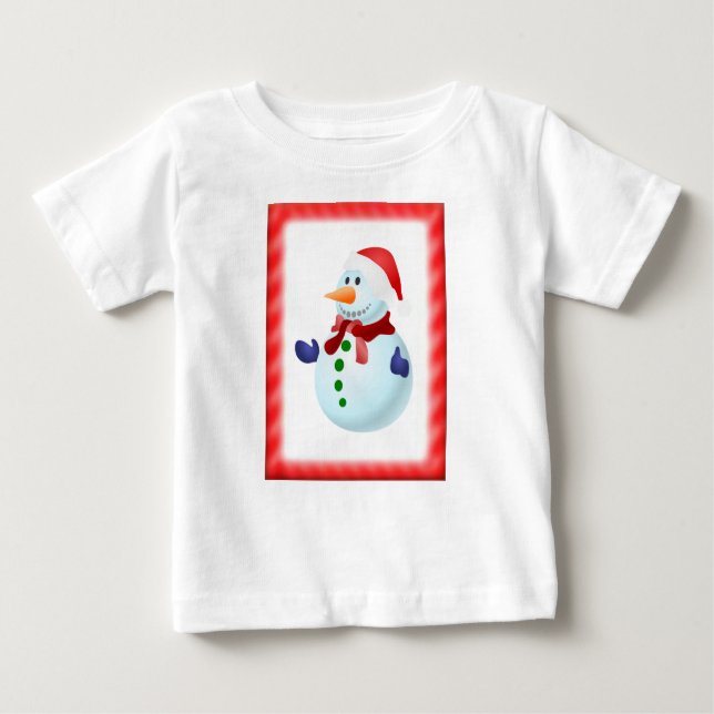 Navidades de camisetas para bebés (Anverso)