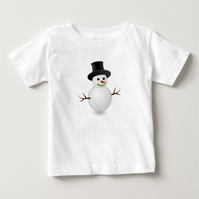Navidades de camisetas para bebés (Anverso)