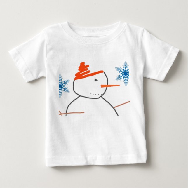 Navidades de camisetas para bebés (Anverso)