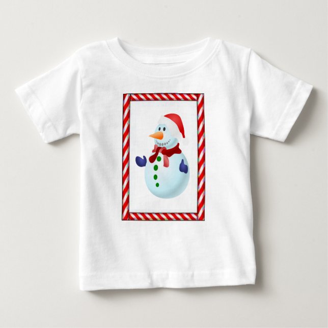 Navidades de camisetas para bebés (Anverso)