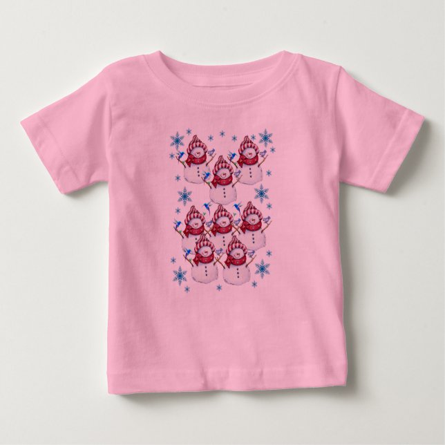 Navidades de camisetas para bebés (Anverso)