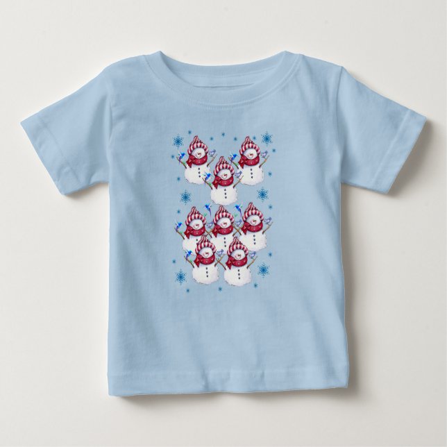 Navidades de camisetas para bebés (Anverso)