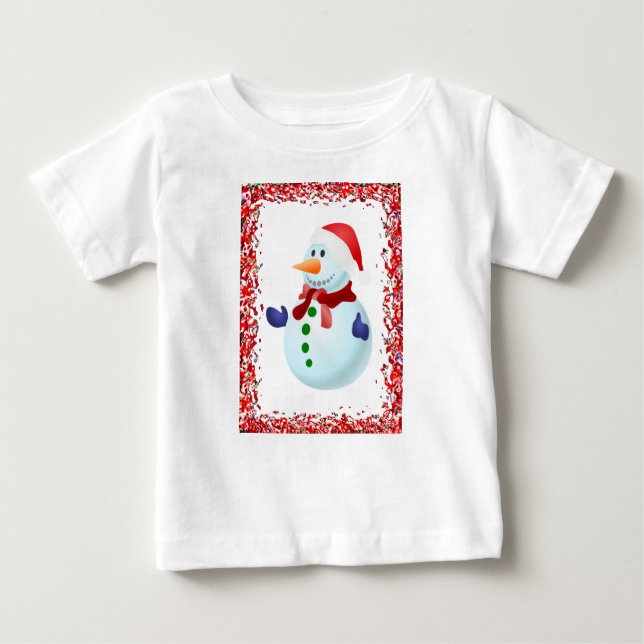 Navidades de camisetas para bebés (Anverso)