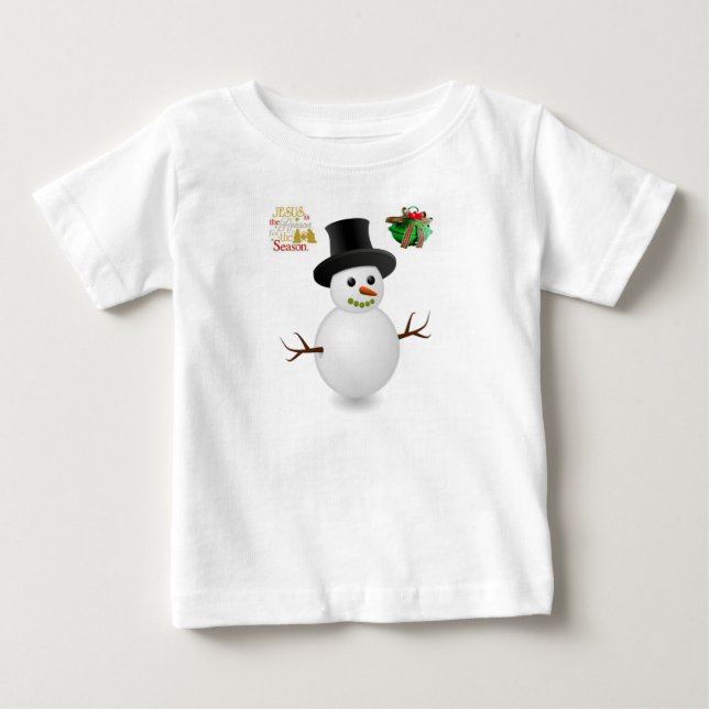 Navidades de camisetas para bebés (Anverso)