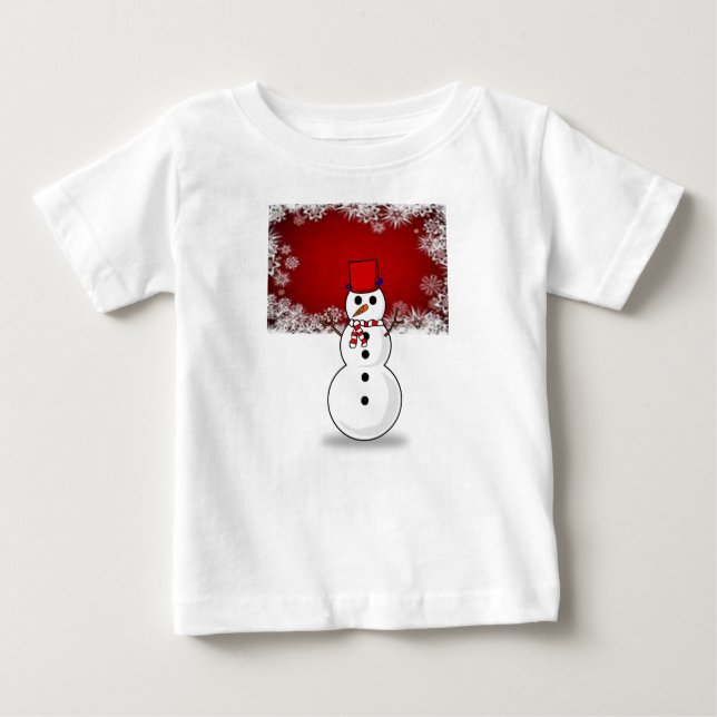 Navidades de camisetas para bebés (Anverso)