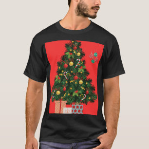 Navidades de camisetas Watercolor Clas Botánicas