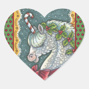 NAVIDADES DE CAÑA DE CANDIDAS UNICORN, PEGATINAS D