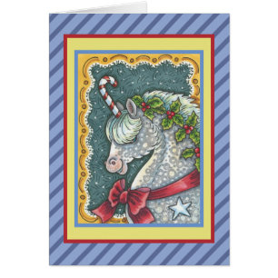 NAVIDADES DE CAÑA DE CANDIDATO UNICORN GREETING CA