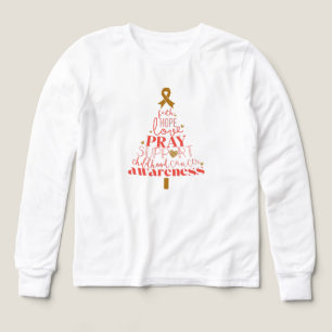 navidades de cáncer infantil Boys Long Sleeve