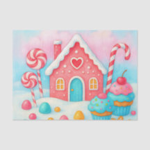 Navidades de Candyland desentienden papel de tejid