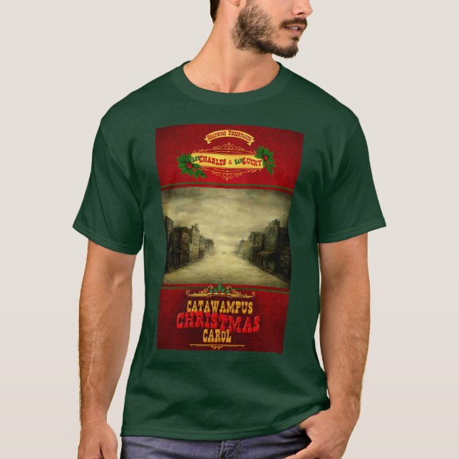 Navidades de Catawampus Camiseta Carol de Ann Char (Anverso)
