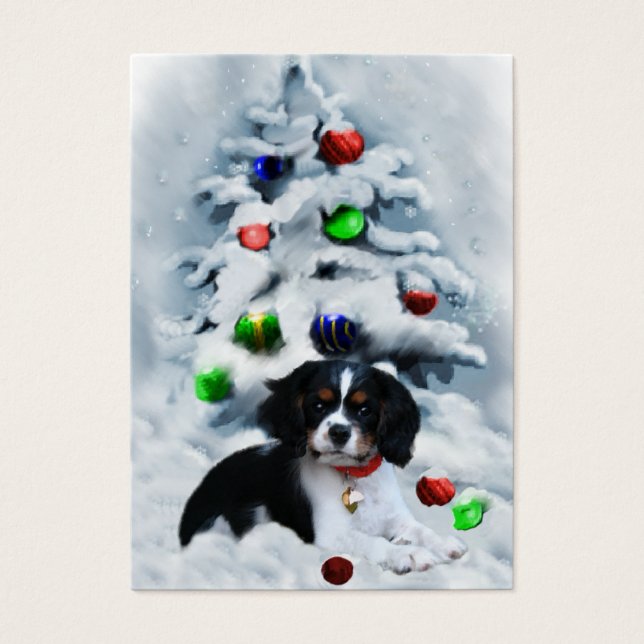 Navidades de Cavalier King Charles Spaniel (Frente)