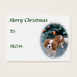 Navidades de Cavalier King Charles Spaniel