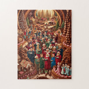 Navidades de Choco-Carol: Rompecabezas de la armon