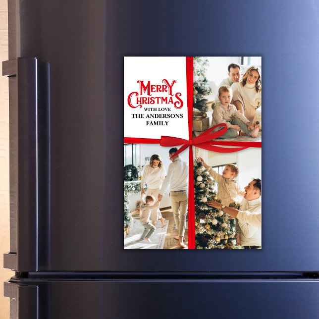 Navidades de collage de fotos familiares envueltos (Subido por el creador)