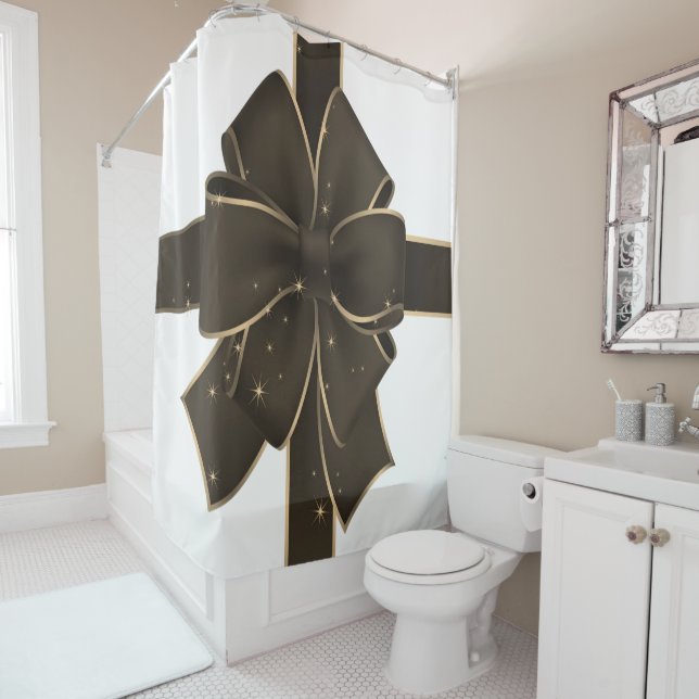 Navidades de cortina de ducha (In situ)