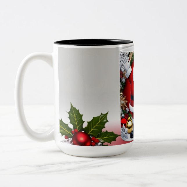 navidades de diseño de tazas 3D (Izquierda)