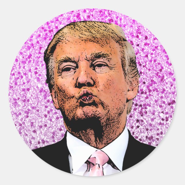 Navidades DE DONALD TRUMP SELLADOS CON PEGATINAS D (Anverso)