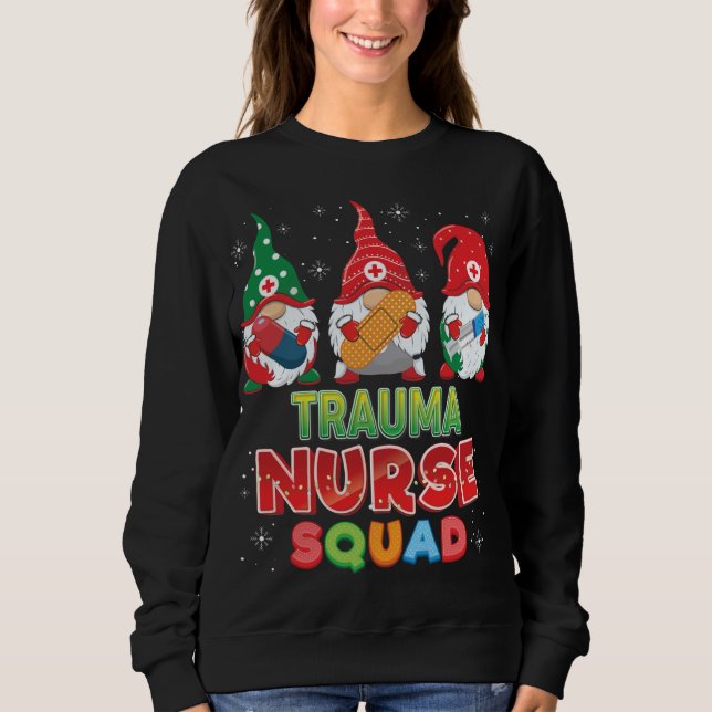 Navidades de enfermería de trauma ganan suéter G f (Anverso)