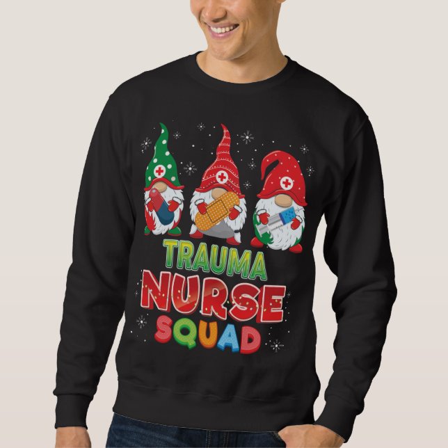 Navidades de enfermería de trauma ganan suéter G f (Anverso)