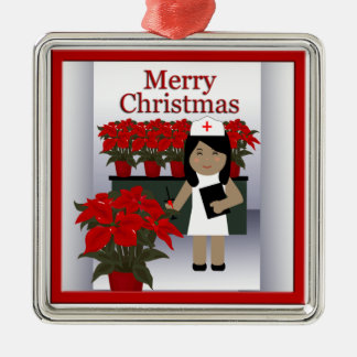 Navidades de enfermería especializados Ornamento P