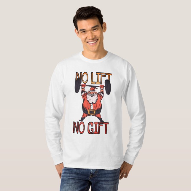 Navidades de fitness Sweater - Sin elevador sin re (Anverso completo)