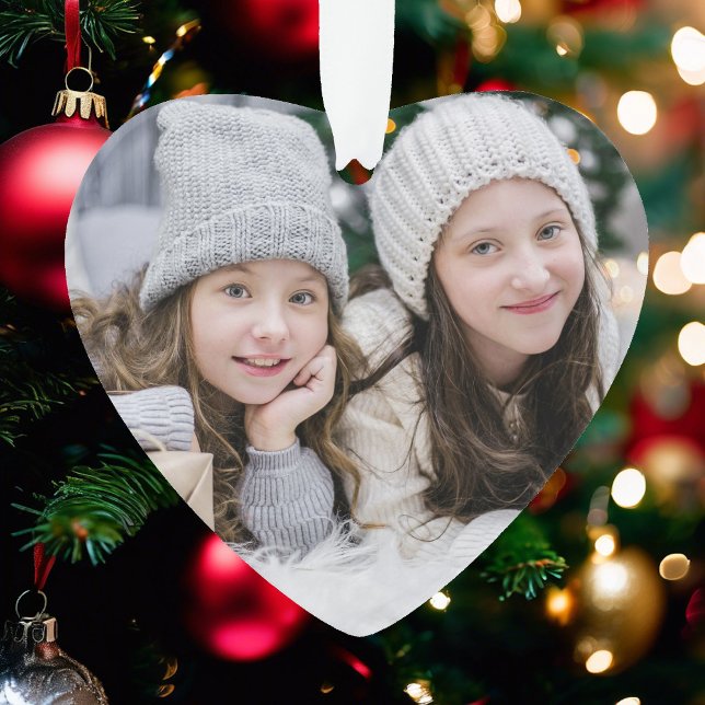 Navidades de fotografía obsequiar con un ornamento (Subido por el creador)