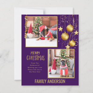 NAVIDADES de FOTOGRAFÍA PRESUPUESTARIA o Tarjeta d