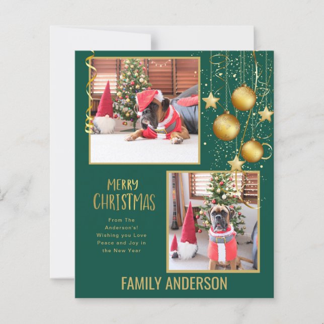 NAVIDADES de FOTOGRAFÍA PRESUPUESTARIA o Tarjeta d (Anverso)