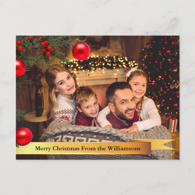 Navidades de fotograma de árbol de Navidad (Anverso)