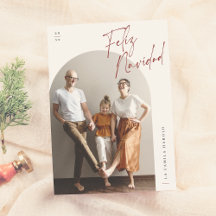 Navidades de fotos de Feliz Navidad Arch