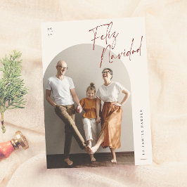 Navidades de fotos de Feliz Navidad Arch