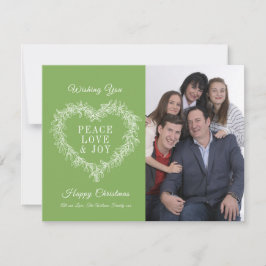 Navidades de fotos del corazón de la mistletoe ver