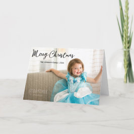 Navidades de fotos escuetos tarjetas de felicitaci