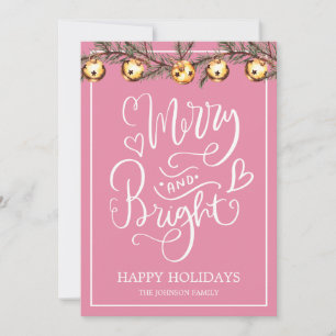 Navidades De Fotos Familiares De Merry Y Bright