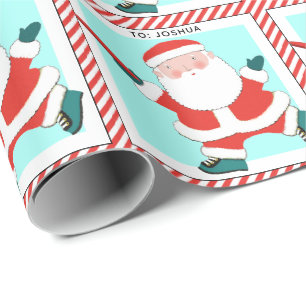 Navidades de Frisbee Ultimate papel para envolver 