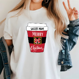 Navidades de fútbol personalizados Coffre camiseta