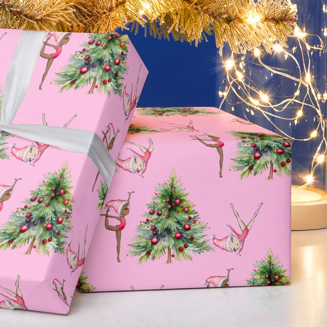 Navidades de gimnasia envueltos de papel vacacione (Subido por el creador)