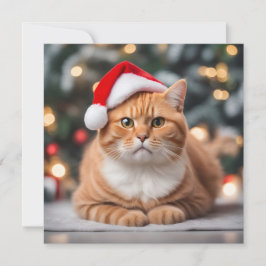 Navidades de Ginger British Shorthair