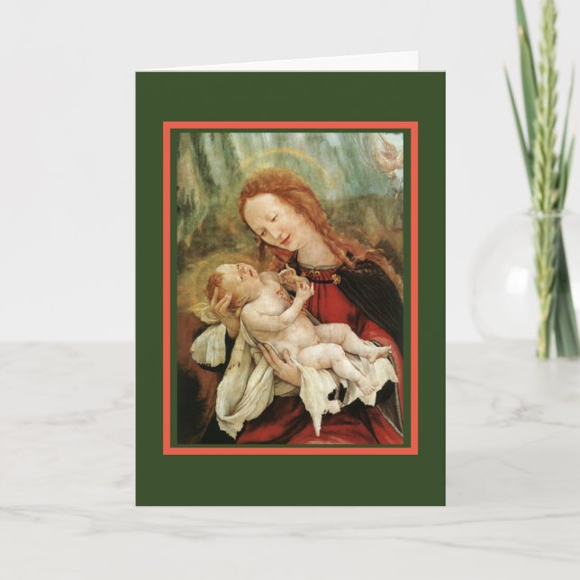 NAVIDADES DE GRUNEWALD CARTA "FROHE WEIHNACHTEN" (Anverso)