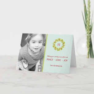 Navidades de guirnaldas monográficas/ tarjetas fot