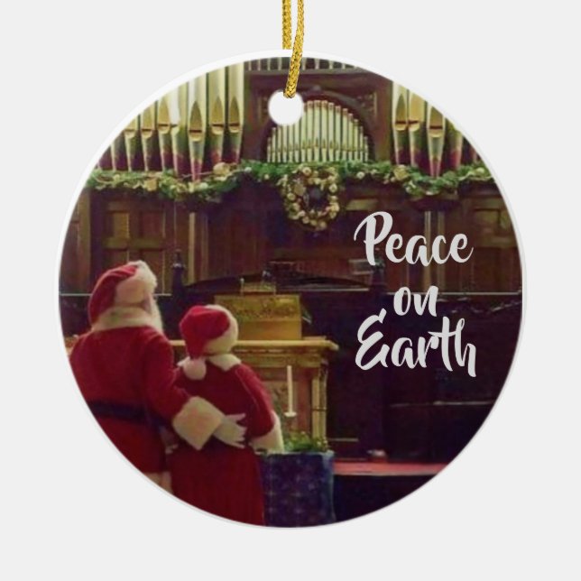 Navidades de Heidelberg Ornamento de deseo (Frente)