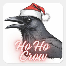 Navidades de Ho Crow Pegatinas de Crow