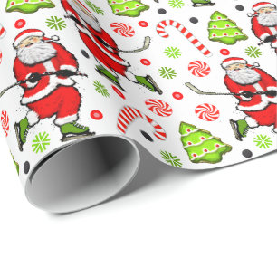 Navidades de hockey regalan papel de envolvimiento