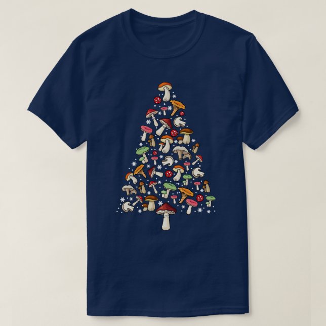 Navidades de hongos Sweater (Diseño del anverso)