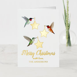 Navidades de Hummingbird personalizado