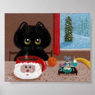 Navidades de invierno Creaciones de arte del ratón