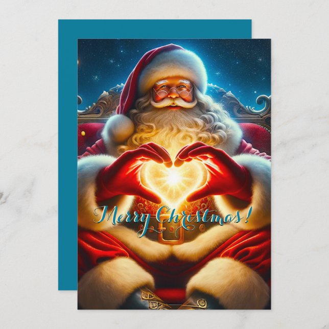 Navidades de Invierno de Santa Festividad (Anverso / Reverso)